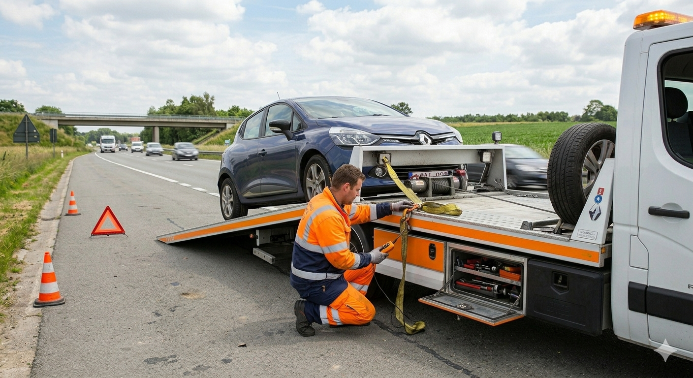 Remplacement batterie AGM EFB voiture Bruxelles sur place